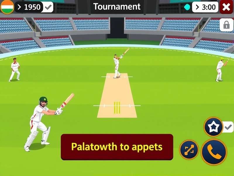 Indian Cricket Wizards Gameplay Screenshot